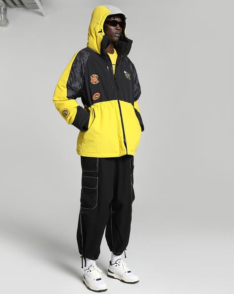ジャケット・アウター mistreass Bicolor Compact Stadium Jacket MISTREASS Bicolor Compact Stadium Jacket