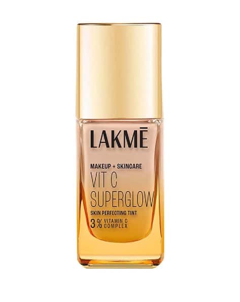 LAKME Makeup+Skincare Vit C Superglow Skin Perfecting Tint - Warm Sand W160