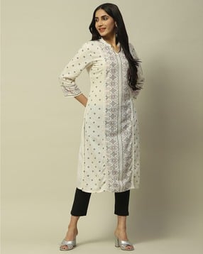 rangriti Women Geometric Print Straight Kurta-picture-13