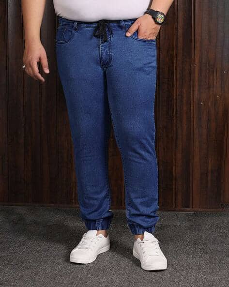 BIG BANANA Men Lightly-Washed Relaxed Fit Joggers Jeans