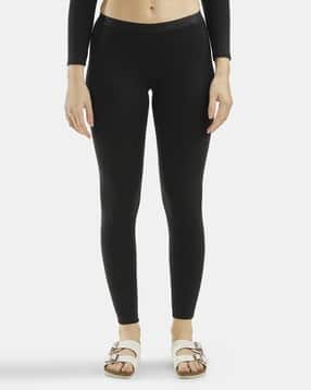 2541 Soft Touch Microfiber Elastane Stretch Fleece Thermal Leggings with Stay Warm Technology