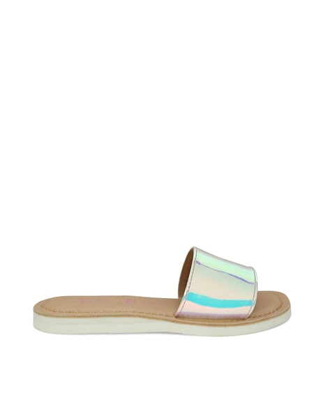 Aria Nica Women Round-Toe Flat Sandals