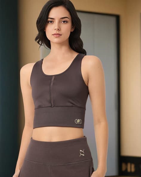 Puma Exhale Crop Training Top