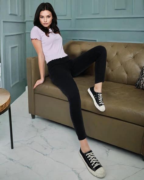 JDY BY ONLY Skinny Jeggings with Zipper