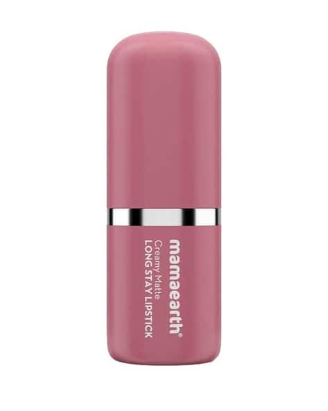 MAMAEARTH Creamy Matte Long Stay Lipstick - Mauve Bloom