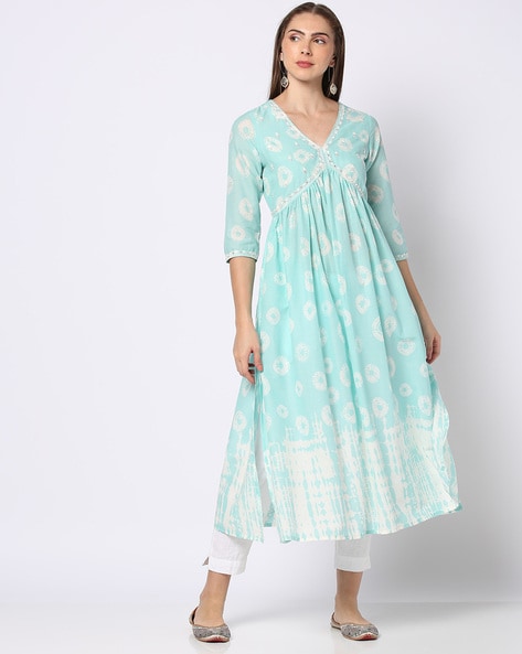 Women Printed Empire Kurta