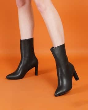 Round-Toe Boot with Side Zip-image-44