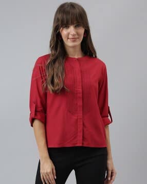 latin quarters Women Regular Fit Shirt with Full Sleeves-picture-15