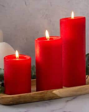 Set of 3 Scented Pillar Candles-image-32