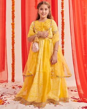 pspeaches Girls Floral Print Lehenga Choli with Dupatta-picture-53