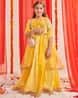 Girls Ethnic Wear Lotus Bloom (Yellow) main image 0