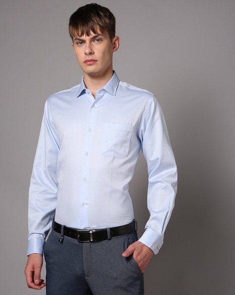 Van Heusen Men Custom Fit Shirt