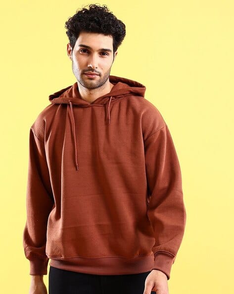 Buy Khaki Sweatshirt Hoodies for Men by The Indian Garage Co