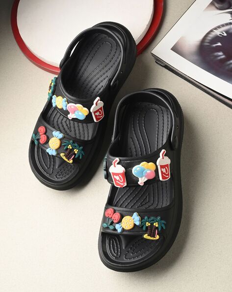 Women Clogs with Applique