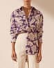 Liora Patterned Shirt - Purple