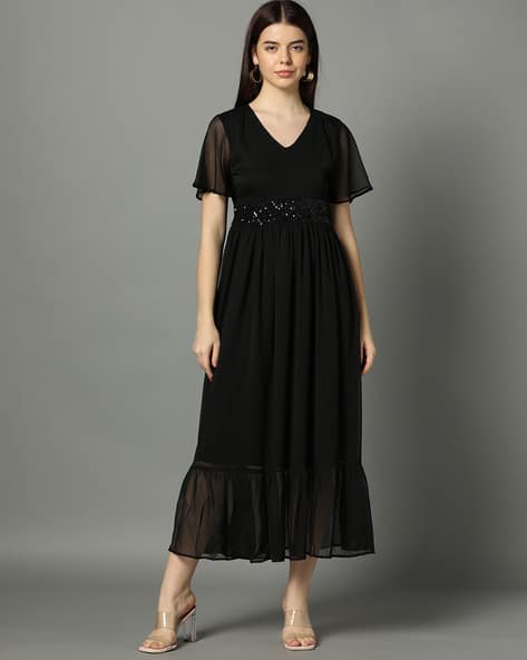 Buy Black Dresses for Women by VAN HEUSEN Online
