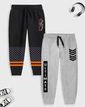 trampoline Pack of 2 Printed Joggers-picture-49