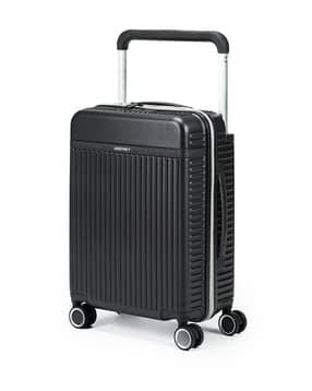 assembly Men Striped Trolley Bag with TSA Lock-picture-47