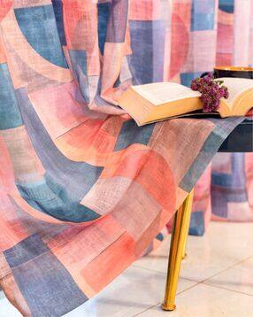 Pack of 2 Printed Sheer Window Curtains-image-44
