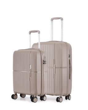 nasher miles Set of 2 Springfiled Number Lock Trolley Bags - S | M-picture-17