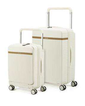 assembly Set of 2 Men Striped Luggage Bag with TSA Lock-picture-10