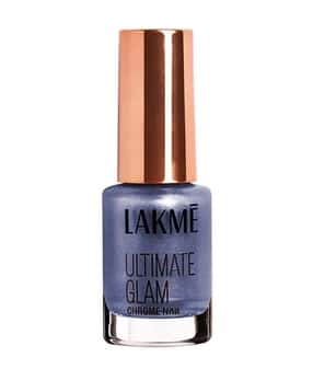 lakme Ultimate Glam Chrome Nail Polish - Blue-picture-42