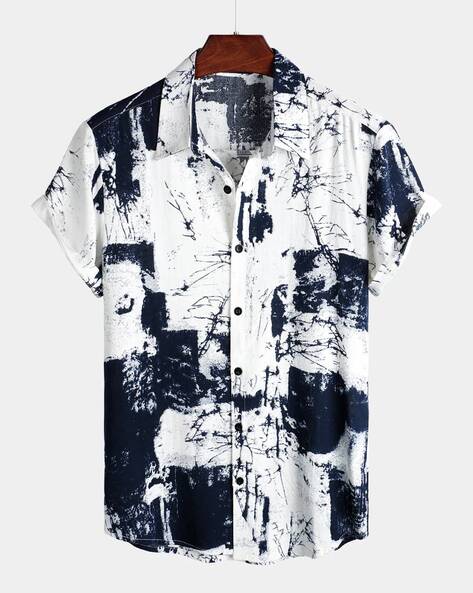 Men Printed Regular Fit Shirt