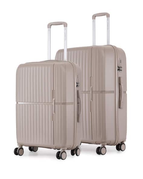 Nasher Miles Set of 2 Springfiled Number Lock Trolley Bags - M | L