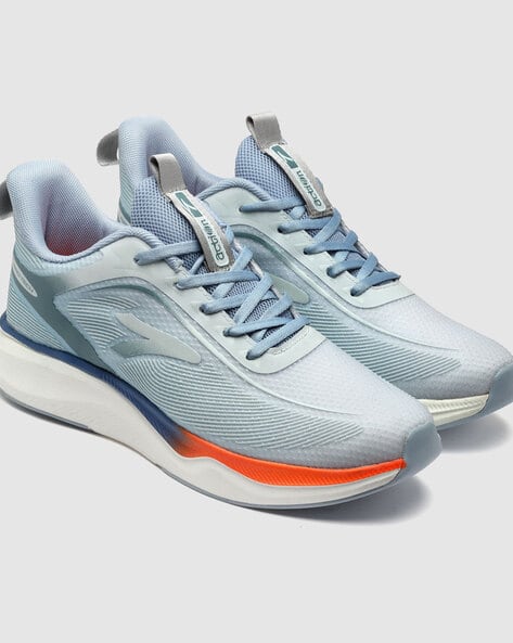 Men Low-Top Lace-Up Running Shoes