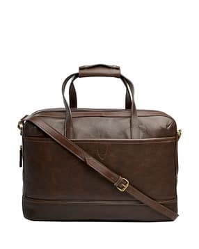 hidesign Men Genuine Leather 11" Laptop Messenger Bag-picture-15