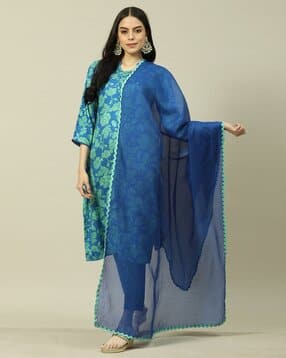 rangriti Women Striped Border with Patch Border-picture-18