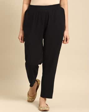 rangita Women Solid Ankle Length Straight Pant-picture-25