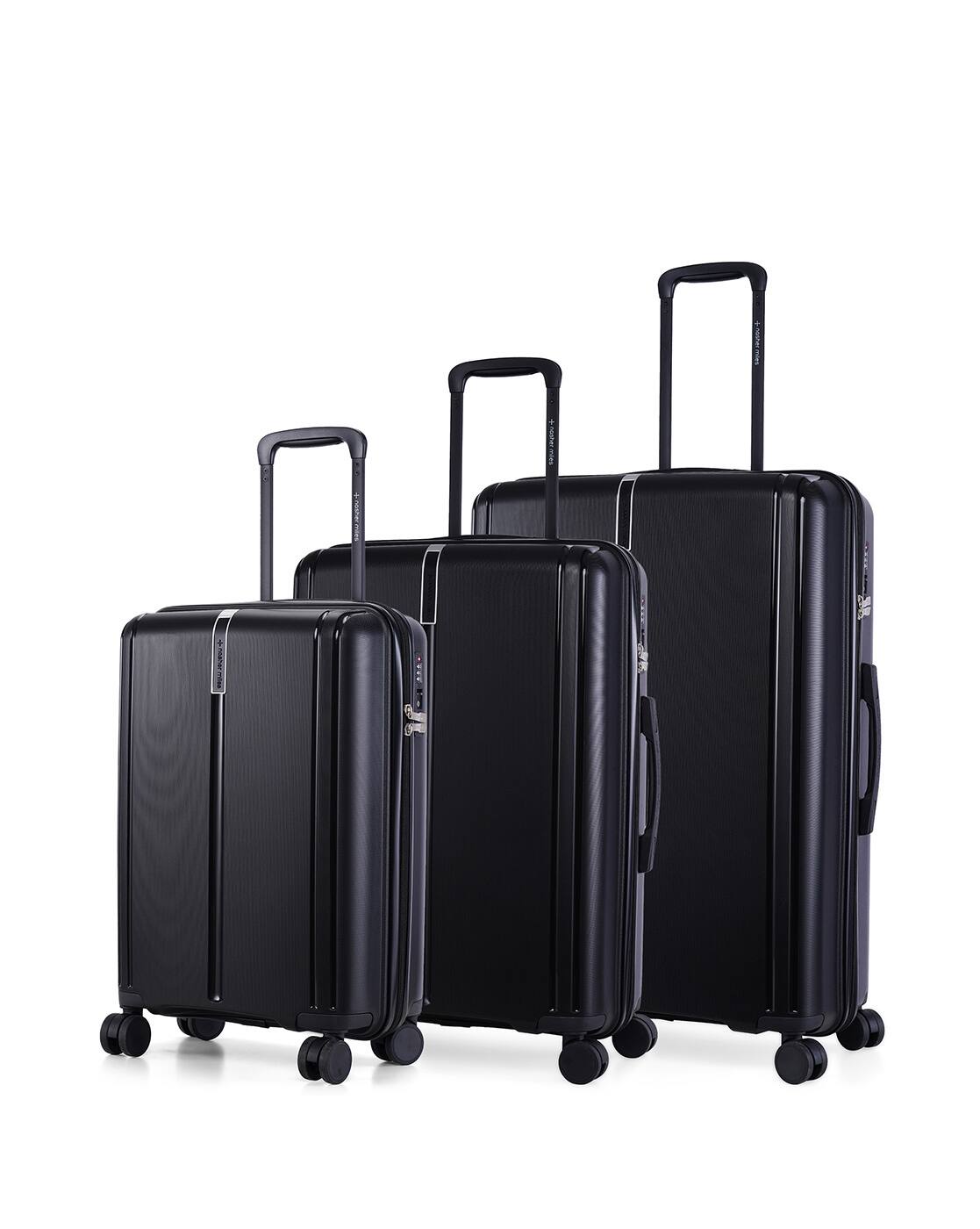 Buy Nasher Miles Set of 3 The Line TSA Lock Tr Online | Ajio.com