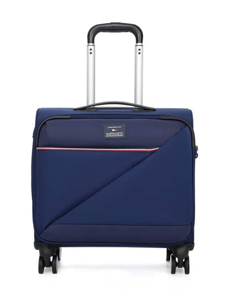 TOMMY HILFIGER Unisex Textured TSA Lock Overnighter Bag