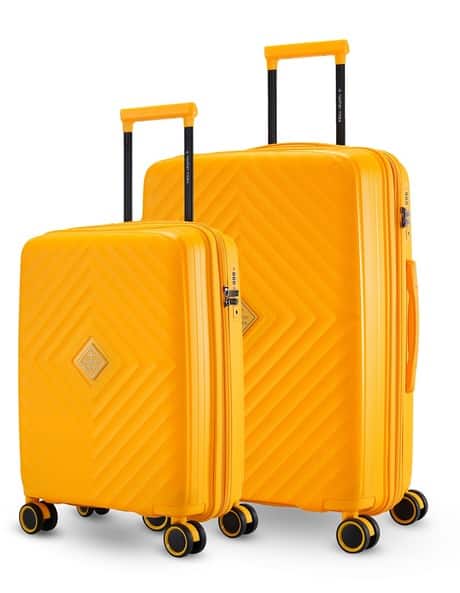 Nasher Miles Set of 2 Antwerp TSA Lock Trolley Bags - S | M