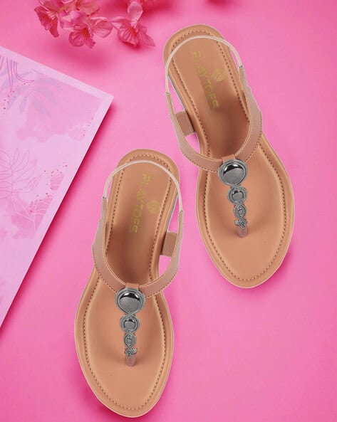Chappal New Sandal Girl 2020 Women Sandals- Mustard