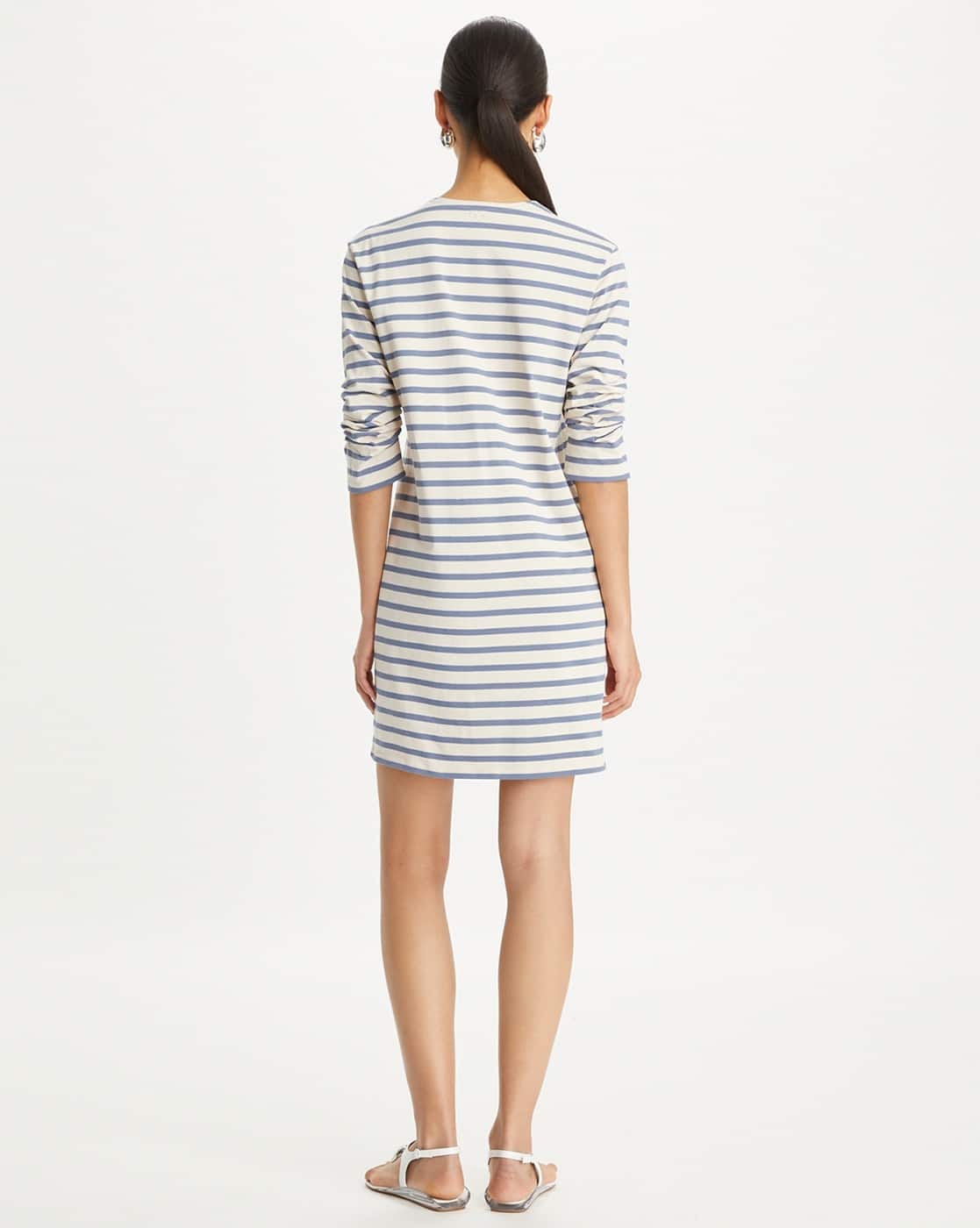 送料関税込みTory Burch SCRUNCHED-SLEEVE JERSEY T-SHIRT DRESS Buy Tory Burch Scrunched-Sleeve Jersey T-Shirt Dress | White