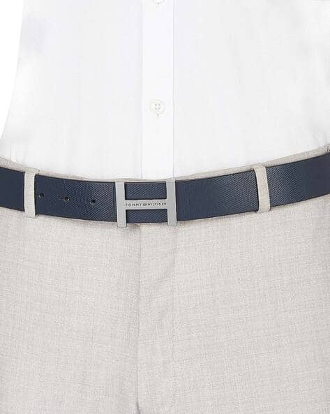 TOMMY HILFIGER Men Geronimo Genuine Leather Reversible Belt