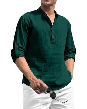 vida loca Men Slim Fit Short Kurta-picture-45