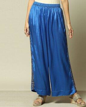 rangriti Women Palazzos with Elasticated Waist-picture-1