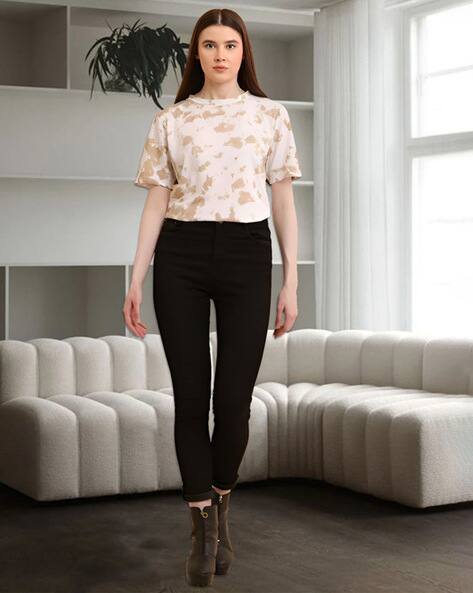 Buy MultiCOLOURED Tshirts for Women by Alisba Online