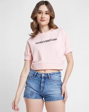 Women Embroidered Regular Fit Sweatshirt-image-23
