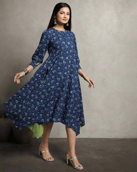 Buy Indigo Blue Dresses & Gowns for Women by Indie Picks Online  