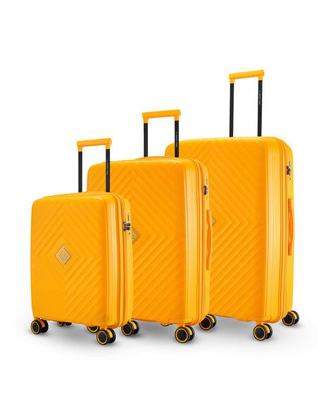 Nasher Miles Set of 3 Antwerp TSA Lock Trolley Bags - S | M | L