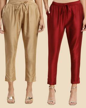 rangita Women Ankle Length Pencil Pant (Pack of 2)-picture-31