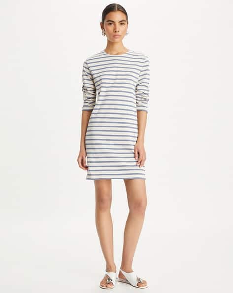 送料関税込みTory Burch SCRUNCHED-SLEEVE JERSEY T-SHIRT DRESS Buy Tory Burch Scrunched-Sleeve Jersey T-Shirt Dress | White