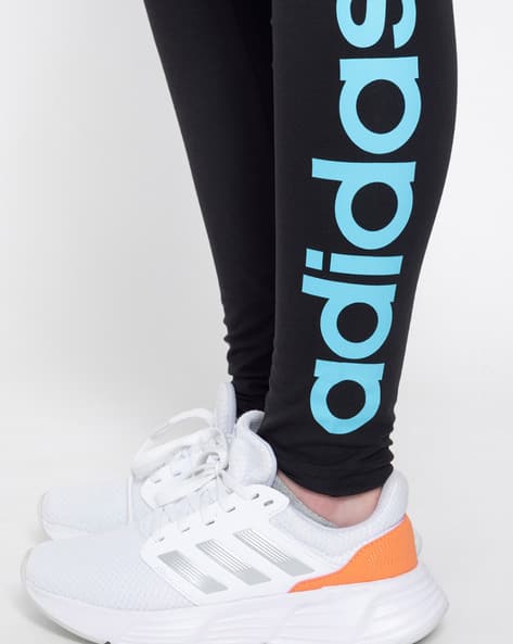 adidas logo print leggings