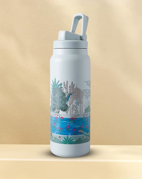 Printed Stainless Steel Vacuum Insulated Water Bottle