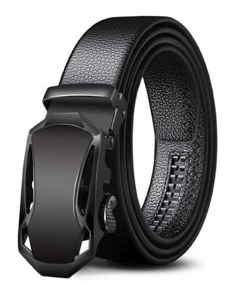 Buy Zevora Men Belt with Auto-Lock Buckl Online | Ajio.com