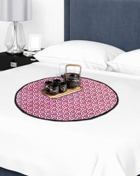stylista Geometric Print Round Food Mat-picture-25